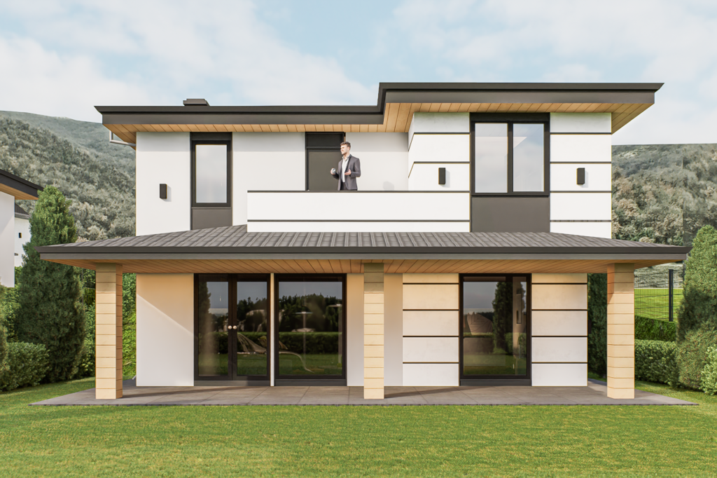 154 - веранда на къща в Марково