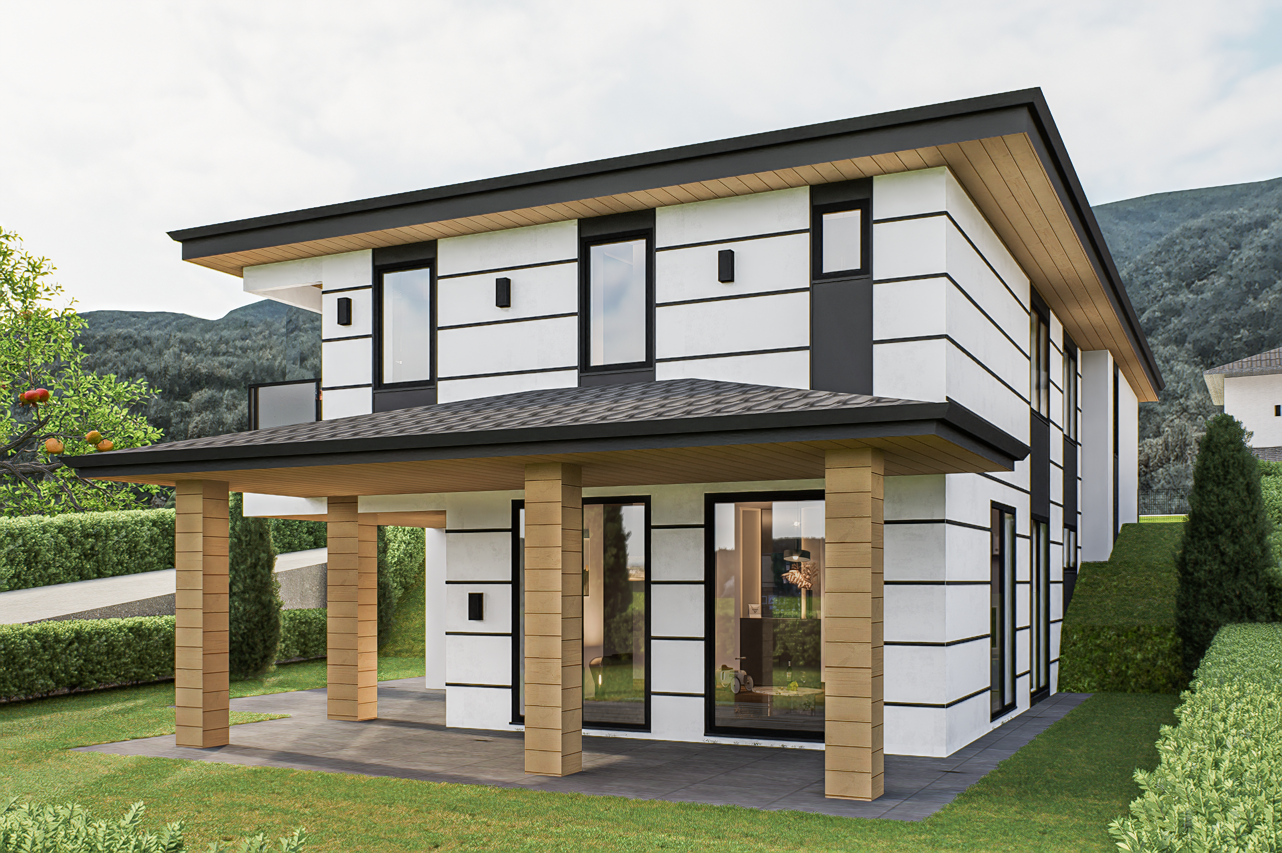 Къща 157 в Марково - визуализация